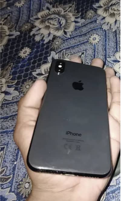 iPhone X non pta factory unlock 64gb black colour all ok Face ID