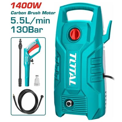 TOTAL Original High Pressure Washer 1400W/130Bar-TGT11316-Free deliver