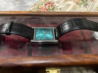 Tank shape high quality watch