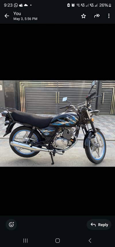Suzuki 150 Total Geniune Bike
