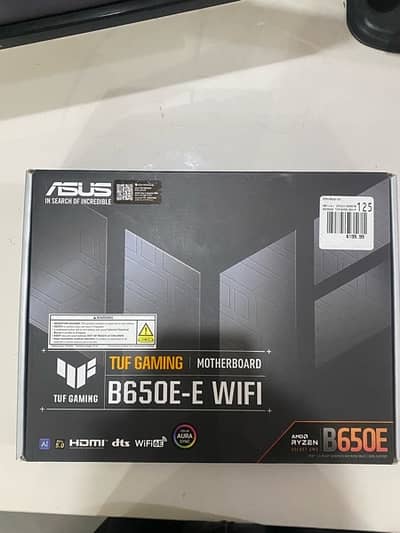 ASUS TUF GAMING B650E-E WiFi DDR5 BRAND NEW