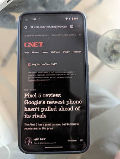 Google Pixel 5 8GB 5G PTA Time Over sealed 10 / 10