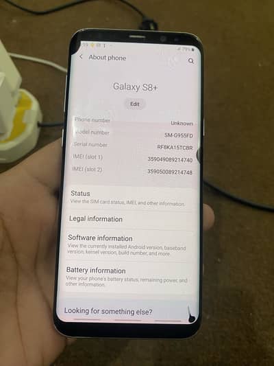 Samsung galaxy S8 plus