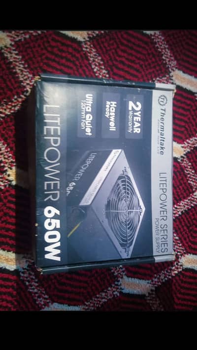 Thermaltake 650 banded psu for sale