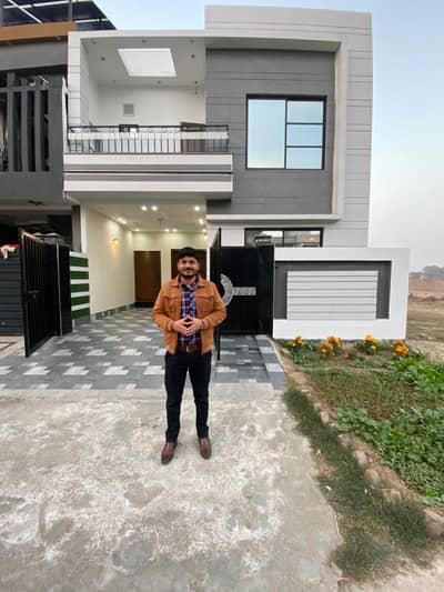 05 MARLA BRAND NEW DOUBLE STORY HOUSE AVAILABLE FOR SALE AT PRIME LOCATION IN KHAYABAN-E-AMIN L BLOCK