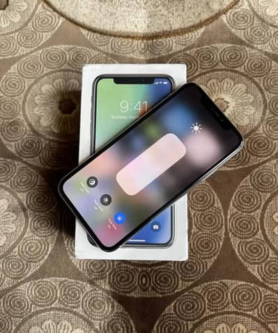 iPhone X ram 256 GB PTA approved my WhatsApp number 0308=3636=156
