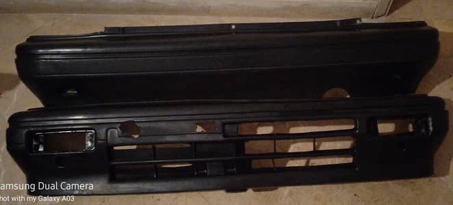 100% genuine Suzuki Mehran 1998 model company-fitted bumpers.