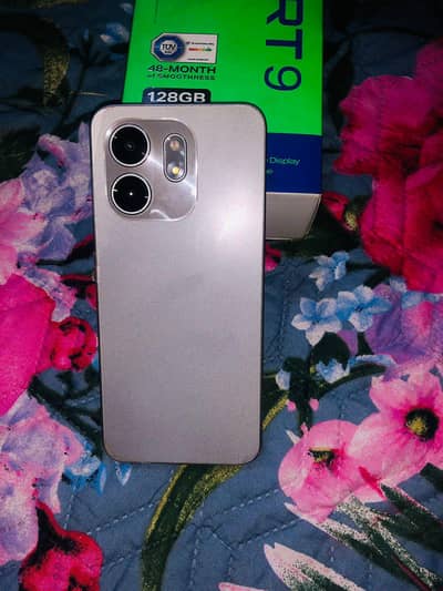 smart 9 Infinix  complete box