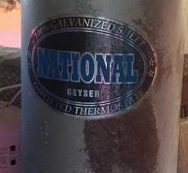National supreme water heater (geyser).