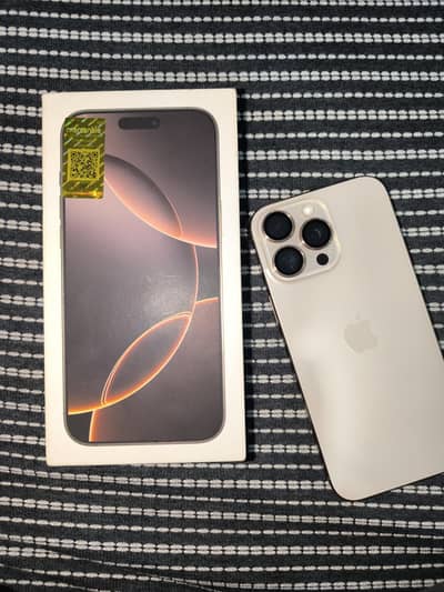 iphone 16 pro max 256gb pta approved mercantile physical+ esim