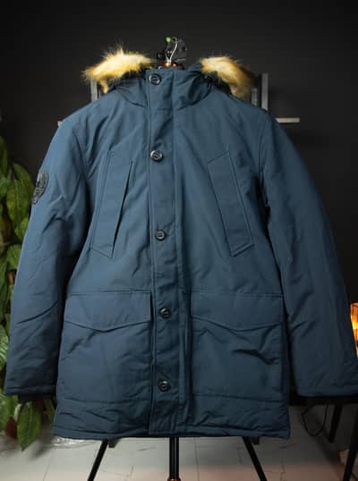 SuperDry - Hooded Everest Faux Fur Parka Jacket