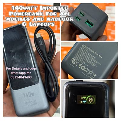 Anker Romoss Baseus mophie powerbank 140w 65w 22.5w 20000mah 30000mah