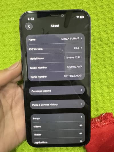 Iphone 12 pro 10/10 battery health 93%