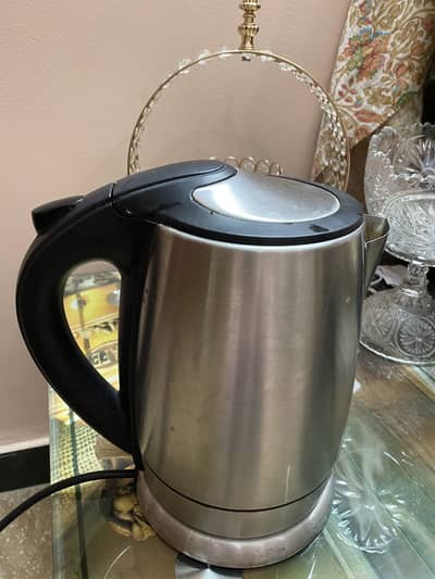 Stainless steel electric Kettel -Cordless base fast boil