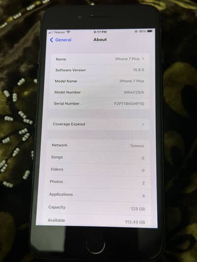 Iphone 7 plus 128gb approved