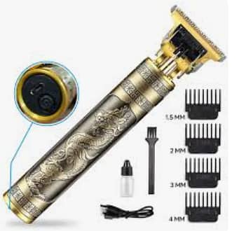 Original Vintage T9 Rechargeable Electric Hair Clipper Cutting Machine