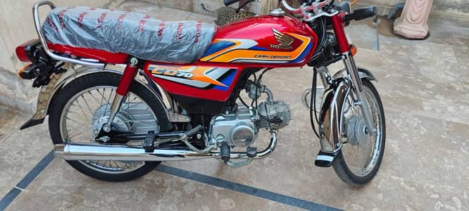 HONDA CD 70 DECEMBER 2024 PERCHASED