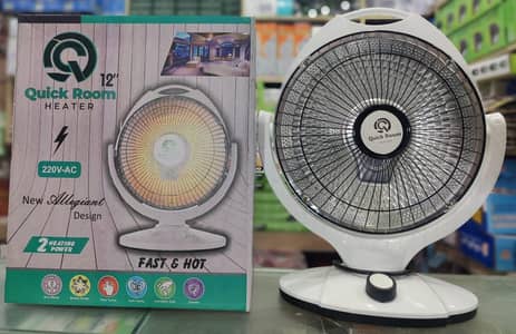 fully Electric 2 in 1 heater.