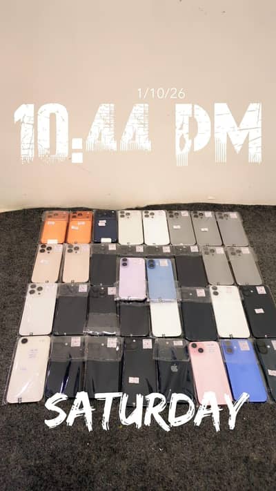 Iphone 13.14. 15.16. 17 All variant Stock are available