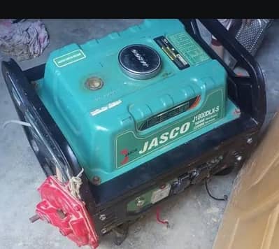 1 kv jasco new generator petrol gas dunu pr chalta hai 5 month used
