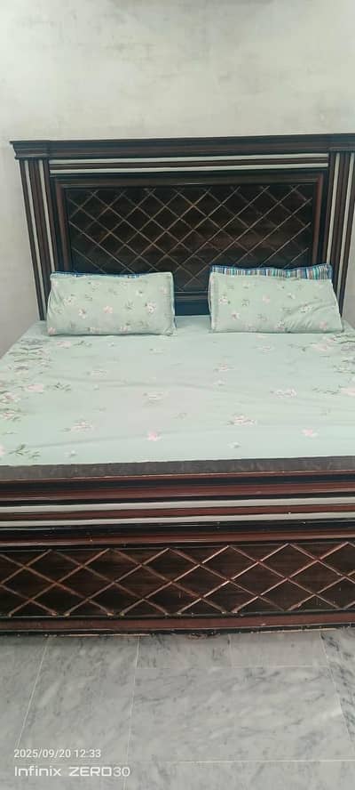 Wooden Double Bed