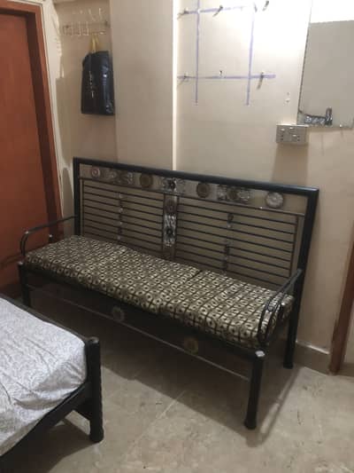 Bedset with 5 seater sofa