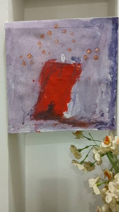 Hand-Painted Abstract Canvas Art – Modern Wall Décor