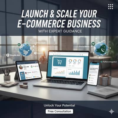 E-commerce Business Startup, Scaling and Management Consultancy
