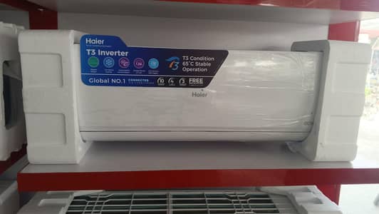 haier DC inverter ac hole sale rate pr dastiyab ha