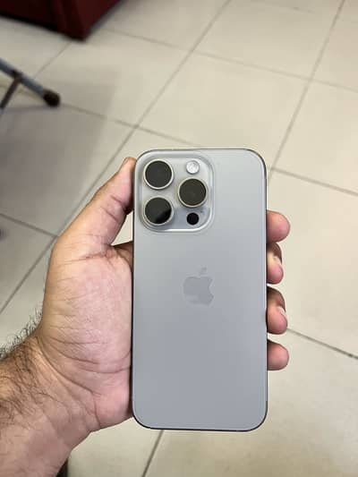 Pta approved Iphone 15 pro 256 gb for sale