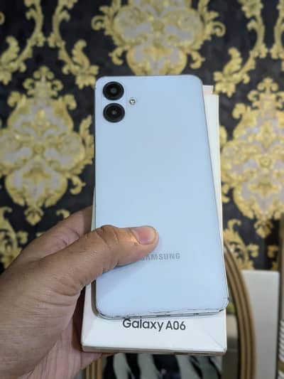 samsung A06 4/64GB saeled phone with box 7 month warranty avaible