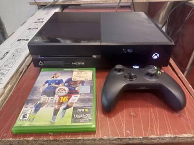 Xbox one 500gb with fifa 16 disc original wireless controller