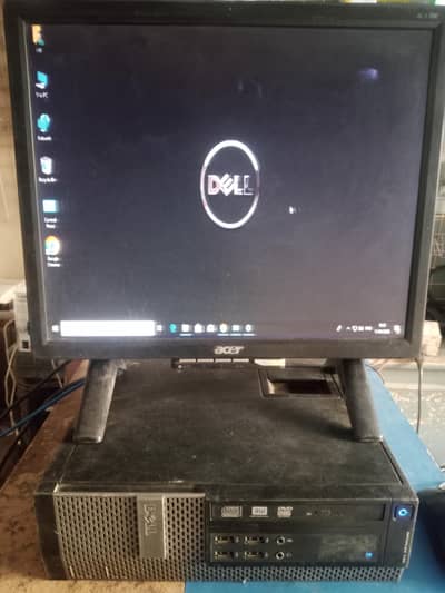 Dell 790 Desktop i3-2nd Gen 4gb Ram with 17"LCD in Cheap Price