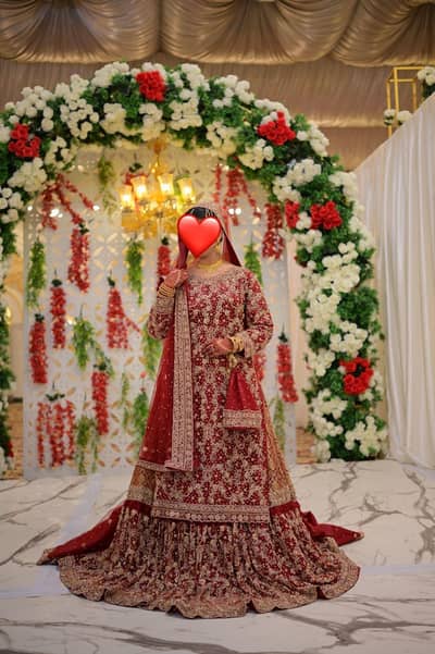 wedding dress by pakeeza