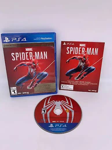 Spider man cd for sale 10/10 condition ps4