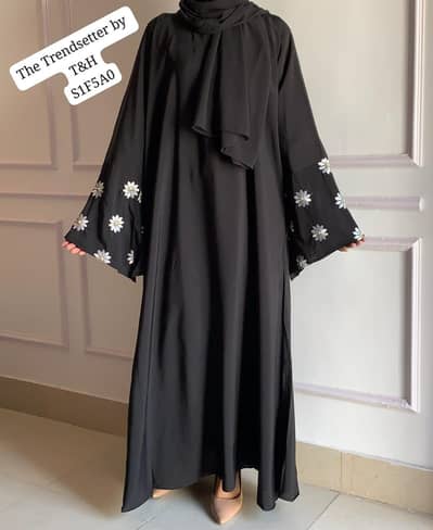 embroidery desi abaya