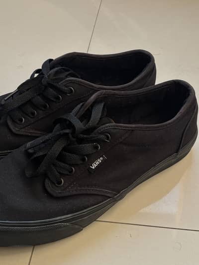 VANS Unisex Atwood Textile Trainers - size: 43/44