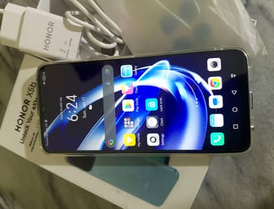 Honor X5b, Full Box , 5200mah Battery, 50MP camera, PTA Approved