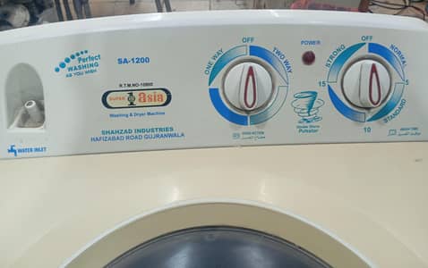 Super Asia washing machine