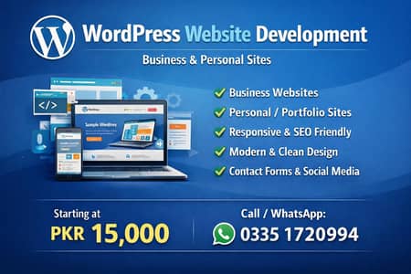 WordPress Website Development | Business & Personal Sites