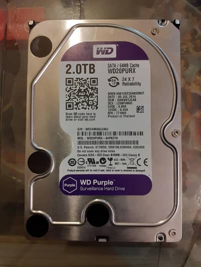 WD purple 2 TB