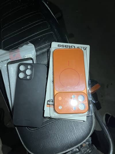 Converted cover for 16 pro max_black cover for 15 PM_both for 1499