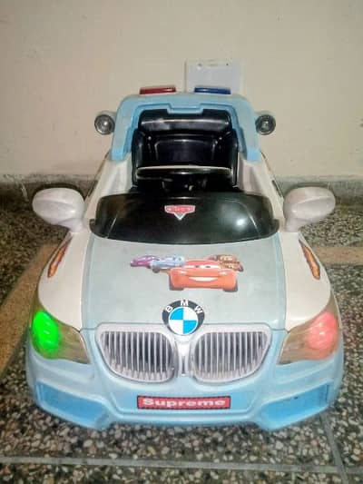 Kids Electric Police Jeep Car With Charger All Ok. O3454O26O5O CALL