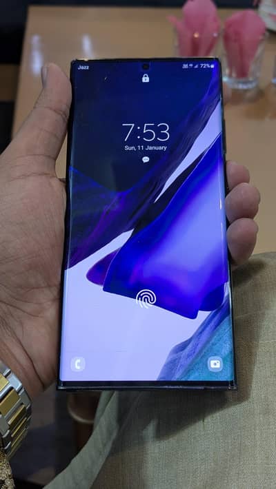 Samsung note 20 ultra  patch sim working