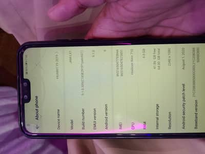 huwavie y9 prime 2019