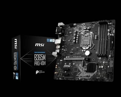 MSI B365M PRO-VDH + Intel Core i5 9400F + PSU 650W