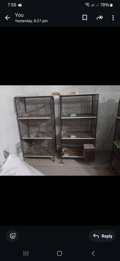 parrot cage Acha hai