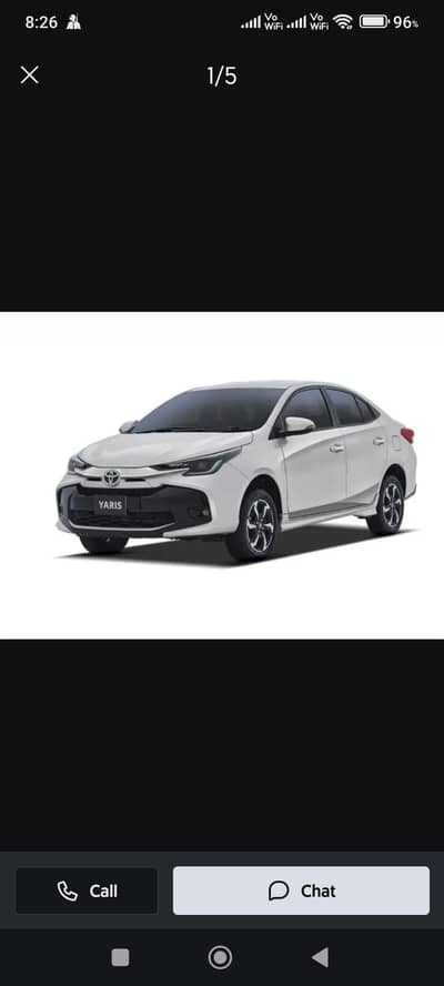 toyota Yaris limited edition.  03217303604