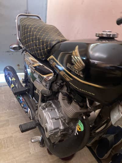 Honda 125 self start hyd number he vip condition