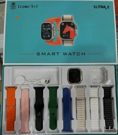 Smart Watch Ultra Series - Multi Straps - Brand New Condition